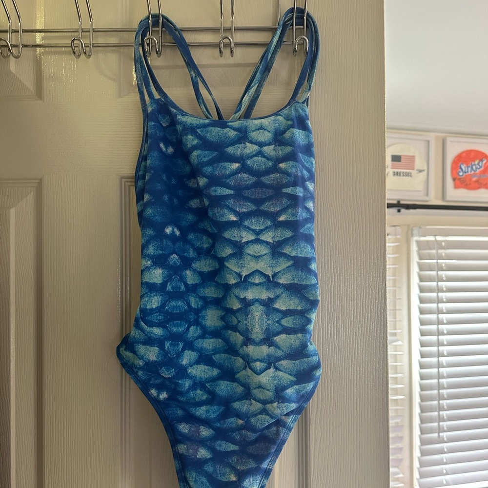 Jolyn Mermaid Scale Ryker Onesie